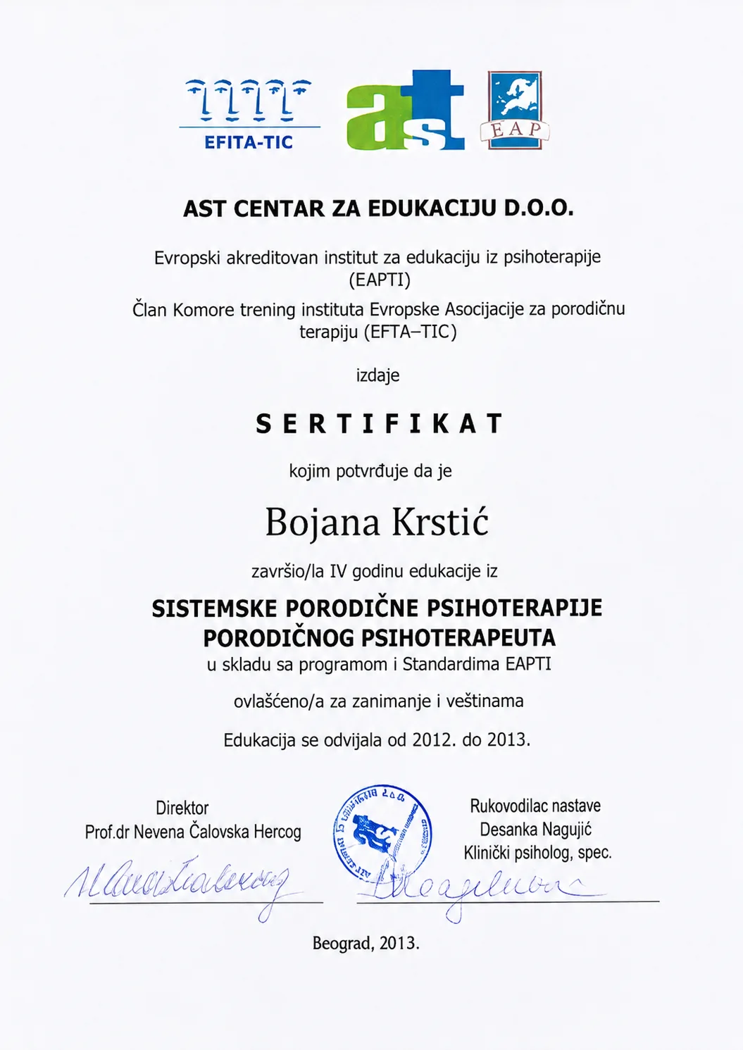 2. Domaci za porodicnu